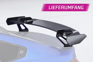 CSR Schwanenhals Heckflügel mit ABE für BMW 2er F74 Gran Coupe SHF026-D01-F