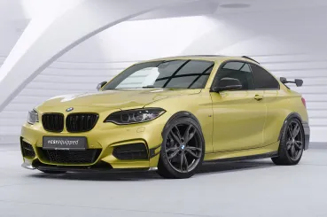 CSR Schwanenhals Heckflügel mit ABE für BMW 2er/M2 F22/F23/F87 Coupe SHF011-D02-F