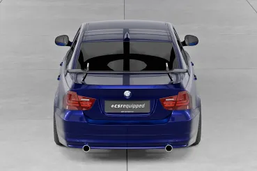 CSR Schwanenhals Heckflügel mit ABE für BMW 3er E90 / M3 E90 Limousine SHF060-D01-F