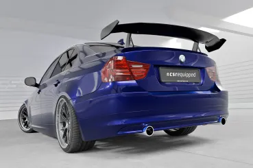 CSR Schwanenhals Heckflügel mit ABE für BMW 3er E90 / M3 E90 Limousine SHF060-D02-F