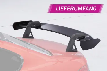 CSR Schwanenhals Heckflügel mit ABE für BMW 3er E92 / M3 E92 Coupe SHF013-D02-F