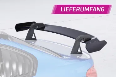 CSR Schwanenhals Heckflügel mit ABE für BMW 3er F30 / M3 F80 Limousine SHF003-D02