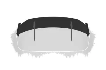 CSR Schwanenhals Heckflügel mit ABE für BMW 3er F31 Touring SHF049-F01
