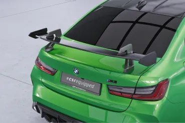 CSR Schwanenhals Heckflügel mit ABE für BMW 3er G20 / M3 G80 Limousine SHF058-D01-F