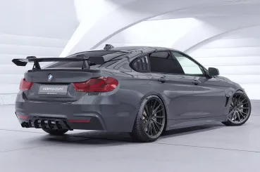 CSR Schwanenhals Heckflügel mit ABE für BMW 4er F36 Gran Coupe SHF027-D02-F