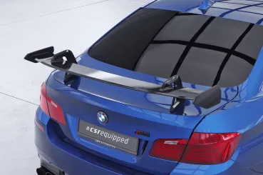 CSR Schwanenhals Heckflügel mit ABE für BMW 5er / M5 F10 Limousine SHF042-D02-F