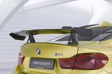 CSR Schwanenhals Heckflügel mit ABE für BMW M4 F82 Coupe SHF059-D02-F