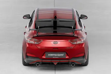 CSR Schwanenhals Heckflügel mit ABE für Hyundai I30 (PD) Fastback SHF063-D01-F