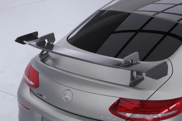 CSR Schwanenhals Heckflügel mit ABE für Mercedes-Benz C-Klasse (C205) Coupe SHF068-D01-F