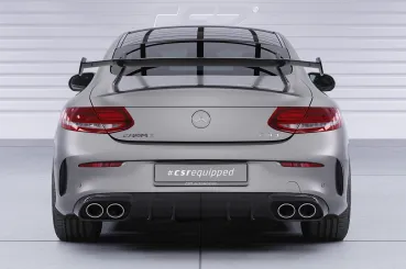 CSR Schwanenhals Heckflügel mit ABE für Mercedes-Benz C-Klasse (C205) Coupe SHF068-D02-F