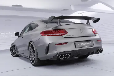 CSR Schwanenhals Heckflügel mit ABE für Mercedes-Benz C-Klasse (C205) Coupe SHF068-D02-F