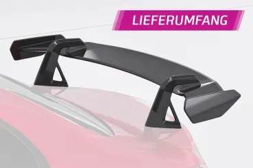 CSR Schwanenhals Heckflügel mit ABE für Mercedes-Benz C-Klasse (W205) Limousine SHF031-D02-F