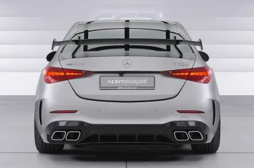 CSR Schwanenhals Heckflügel mit ABE für Mercedes-Benz C-Klasse (W206) Limousine SHF032-D01-F