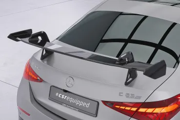 CSR Schwanenhals Heckflügel mit ABE für Mercedes-Benz C-Klasse (W206) Limousine SHF032-D02-F