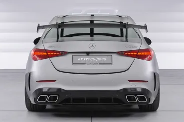 CSR Schwanenhals Heckflügel mit ABE für Mercedes-Benz C-Klasse (W206) Limousine SHF032-D02-F
