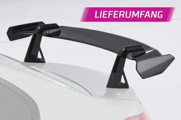 CSR Schwanenhals Heckflügel mit ABE für Mercedes-Benz C-Klasse (W206) Limousine SHF032-D02-F
