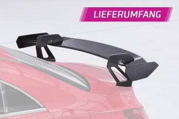 Schwanenhals Heckflügel mit ABE für Mercedes-Benz CLA (C117) Limousine SHF069-D01