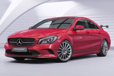 CSR Schwanenhals Heckflügel mit ABE für Mercedes-Benz CLA (C117) Limousine SHF069-D02