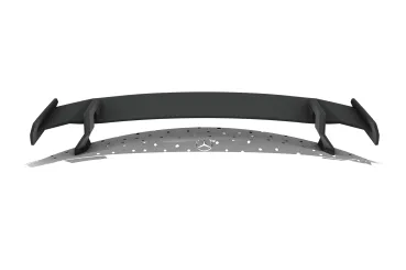 CSR Schwanenhals Heckflügel mit ABE für Mercedes-Benz SLK / SLC R172 SHF028-D01-F