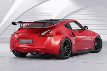 CSR Schwanenhals Heckflügel mit ABE für Nissan 370Z (Z34) Coupe SHF061-D01-F