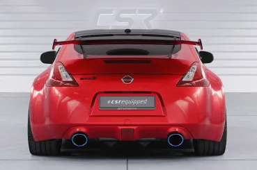 CSR Schwanenhals Heckflügel mit ABE für Nissan 370Z (Z34) Coupe SHF061-D01-F