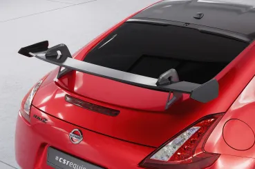 CSR Schwanenhals Heckflügel mit ABE für Nissan 370Z (Z34) Coupe SHF061-D02-F