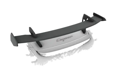 CSR Schwanenhals Heckflügel mit ABE für Porsche Cayman 987c SHF029-D01
