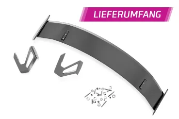 CSR Schwanenhals Heckflügel mit ABE für Porsche Cayman 987c SHF029-D01