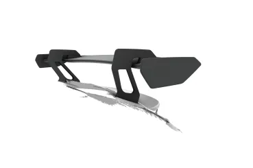 CSR Schwanenhals Heckflügel mit ABE für Porsche Cayman 987c SHF029-D01-F