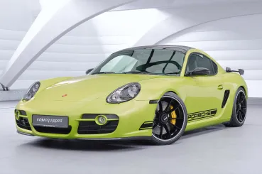 CSR Schwanenhals Heckflügel mit ABE für Porsche Cayman 987c SHF029-D01-F
