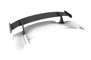 CSR Schwanenhals Heckflügel mit ABE für Porsche Cayman 987c SHF029-D02-F