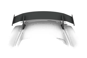 CSR Schwanenhals Heckflügel mit ABE für Porsche Cayman 987c SHF029-D02-F