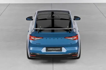 CSR Schwanenhals Heckflügel mit ABE für Skoda Enyaq iV Coupe SHF009-D01-F
