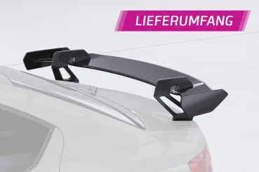 CSR Schwanenhals Heckflügel mit ABE für Skoda Octavia 3 (Typ 5E) Limousine SHF067-D01-F