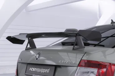 CSR Schwanenhals Heckflügel mit ABE für Skoda Octavia 3 (Typ 5E) Limousine SHF067-D02-F