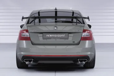CSR Schwanenhals Heckflügel mit ABE für Skoda Octavia 3 (Typ 5E) Limousine SHF067-D02-F