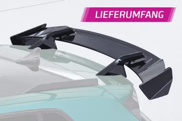CSR Schwanenhals Heckflügel mit ABE für VW Golf 8 GTI/ GTD/ R SHF050-F01