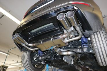 Fox passend für Cupra Ateca/ Seat Ateca Cupra 4x4 - 5FP Halbanlage ab Kat - 2x106x71 Typ 44 rechts/links - mit 2 elektronischen Klappen  SE100035-748