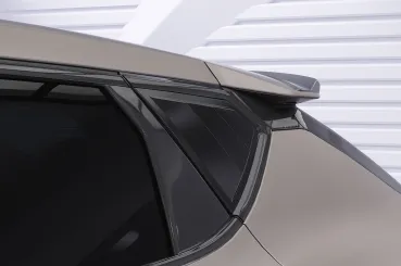 CSR Seitenscheibenblenden mit ABE für Kia EV6 SSB028-C Carbon Look Hochglanz (keine Lackierung erforderlich)