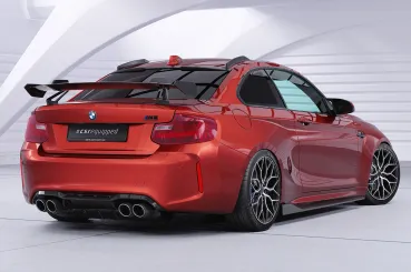 CSR Seitenschweller mit ABE für BMW M2 F87 SS553-G Glossy schwarz Hochglanz (keine Lackierung erforderlich)