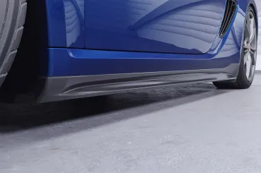 CSR Seitenschweller mit ABE für Porsche Cayman 987C SS559-L Lackierung erforderlich (unlackiert)