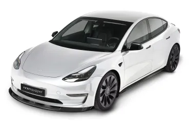 CSR Seitenschweller mit ABE für Tesla Model 3 SS474-G Glossy schwarz Hochglanz (keine Lackierung erforderlich)