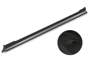 CSR Seitenschweller mit ABE für VW Polo V Typ 6R / 6C SS466-M Carbon Look matt strukturiert (keine Lackierung erforderlich)