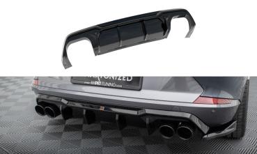 Maxton Design Diffusor Heck Ansatz V.3 für Cupra Formentor VZ Mk1 / Mk1 Facelift schwarz Hochglanz