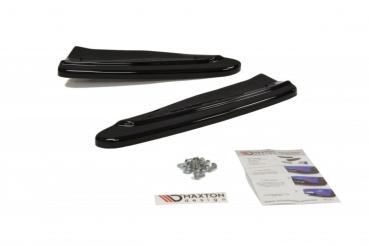 Maxton Design Heck Ansatz Flaps Diffusor für Chevrolet Camaro SS / Standard Mk5 schwarz Hochglanz