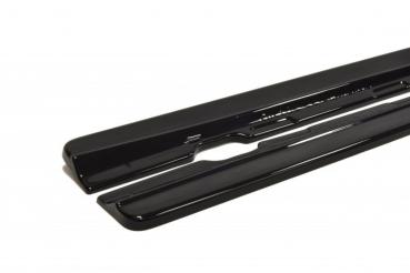 Maxton Design Seitenschweller Ansatz für Chevrolet Camaro SS / Standard Mk5 schwarz Hochglanz