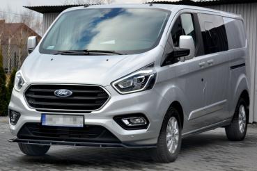 Maxton Design Seitenschweller Ansatz für Ford Transit Custom Mk1 FL schwarz Hochglanz