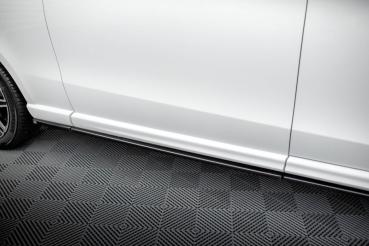 Maxton Design Seitenschweller Ansatz für V.1 für Mercedes-Benz V-Klasse Extra Long AMG-Line W447 schwarz Hochglanz
