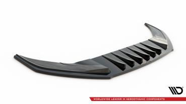 Maxton Design Front Ansatz V.3 für VW Arteon R-Line Limousine / Shooting Brake Mk1 schwarz Hochglanz