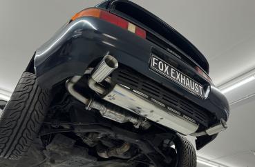 Fox Endschalldämpfer für Toyota MR2 Typ W2 – Ausgang rechts/links – 1x90 mm (Typ 25)